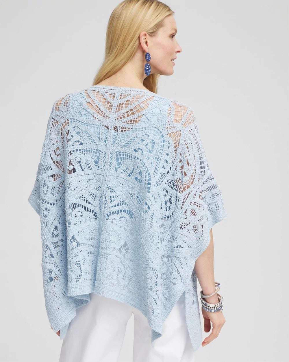 Crochet Lace Poncho | Chico's